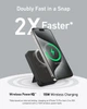 Портативний зарядний пристрій MagGo 10000 mAh Qi2 15W + USB-C PD 27W Black Anker (teh0027062) - зображення 4
