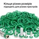 Кольца маслобензостойкие 495 шт 2в1 зелёные и чёрные HNBR - изображение 3