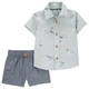 Комплект Carter's 2в1 сорочка, шорти для хлопчика 81-86 см (1S466910_24M) - зображення 1