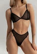 Жіночі трусики Staff vi black XS - зображення 1
