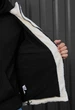 Хутряна куртка Staff nuro black & white XS (BZP0359) - изображение 3