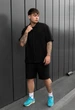 Літній комплект сорочка+шорти Staff en black S - зображення 1