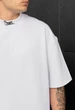 Літній комплект футболка Staff di black & white oversize M - зображення 3