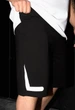 Літній комплект футболка Staff di black & white oversize M - зображення 4