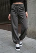 Жіночі спортивні штани Staff yea dark gray XXS - изображение 2