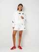 Толстовка на молнии с капюшоном женская Adidas W Z.N.E. Fz JE7849 2XS White (4067896194721) - изображение 3