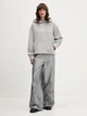 Худи женское Adidas All Szn Holiday Glitter Fleece JV5757 M Серое (4068808679572) - изображение 8