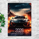 Календарь А4 перекидной настенный автомобили NEED FOR SPEED 13 листов (art. 250122a4) - изображение 1