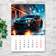 Календарь А4 перекидной настенный автомобили NEED FOR SPEED 13 листов (art. 250122a4) - изображение 4