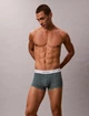 Чоловічі труси боксери Calvin Klein набір з 3шт різного кольору з лого (trunk) розмір М - зображення 5