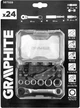 Набір біт та головок Graphite 25 мм з тріскачкою та магнітним тримачем 60 мм 24 шт. 56T559 (5902062119827) - зображення 2