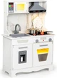 Drewniana kuchnia dla dzieci EcoToys ze światłem i dźwiękiem TL10181 Biała (5903769974573) - obraz 2