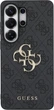 Etui plecki Guess 4G Big Metal Logo do Samsung Galaxy S26 Ultra Black (3666339613716) - obraz 3