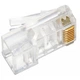 Конектор комп'ютерний RJ-45 (8P8C), з наскрізним отвором - зображення 2