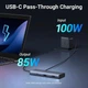 Док-станція USB3.2 Type-C -> HDMIx2 4K60Гц/2xUSB-A 3.2/2xUSB-C 3.2 10Гбіт/с/ PD 100Вт,сірий CM498 - изображение 3