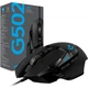 Миша Logitech G502 Hero High Performance Gaming Mouse 11кн., 12000 dpi, чорна - зображення 6