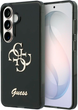 Etui Guess IML Big Metal 4G Script do Samsung Galaxy S26 Black (8018417525650) - obraz 1
