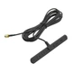 Антенна автомобильная GSM 3G/4G/LTE 4dBi SMA Male папа, выносная 3 метра, под стекло, универсальная - изображение 1