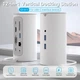 Док-станція USB3.1 Type-C --> HDMI/VGA/USB3.0x3/RJ45/SD/TF/TRRS 3.5m/PD/DC100W12-in-1Ventio - изображение 3