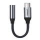 Кабель Type C-AUX Audio M/F 0.10м UGREEN AV142 Чорний - зображення 1