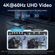Док-станція USB3.2 Type-C --> HDMI/USB3.0/USB2.0/RJ45/SD/TF/PD 100W Hub 8-in-1 Vention - изображение 5