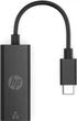 Перехідник USB 3.0 Type-C --> Ethernet RJ45 HP чорний - зображення 2