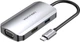 Док-станція USB3.1 Type-C --> HDMI/VGA/USB 3.0/PD 100W Hub 4-in-1 Vention - изображение 1