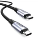 Кабель USB 3.1 Type-C M-M, 1 м, 100W （10Gbps）Черный, US355 UGREEN - изображение 2