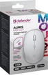 Мышка Defender Auris MB-027 Silent Wireless White (52028) - изображение 6