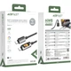 Кабель USB 2.0 Type-C M-M, 1.2 м 60W C21-03, aluminum alloy, color indicator, Чорний Acefast - изображение 4