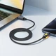 Кабель USB 2.0 Type-C M-M, 1.2 м 60W C21-03, aluminum alloy, color indicator, Чорний Acefast - изображение 6