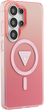 Etui Guess IML Gradient Triangle MagSafe do Samsung Galaxy S26 Ultra Pink (3666339613686) - obraz 4