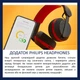 Навушники Philips TAA6219 Over-ear Wireless Mic Black (TAA6219BK/00) - зображення 7