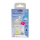 Бутылочка стекло Chicco Natural Feeling NEW, 150 мл, 0м+, цвет серый (81211.30) - изображение 9