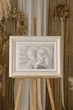 Срібна ікона Свята Родина (81259 7LORO DM 8330 BG) 72х58 см - зображення 5
