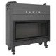 Стальная каминная топка SAVEN Balance Up Black 110х50 ECO 15 кВт с гильотиной (черный шамот) - изображение 9