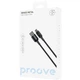 Кабель USB - Type-C Proove Dense Metal 3A 1m черный (CCDM20001201) - изображение 5