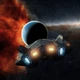 Інтер'єрна картина Еліта, Elite:Dangerous, постер для геймера, космічний корабель, sci-fi, 43×60 см (id0149) - зображення 2