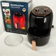 Электро Фритюрница безмасляная Rainberg RB-2318 3800 Вт с съёмной корзиной 8.5л до 30 мин Black - изображение 2