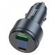 Автомобильное зарядное устройство 45W QC3.0 Hoco QC3 Metal Gray - изображение 1