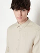 Рубашка классическая Armani Exchange 6136533 Бежевый S WH3599 - изображение 4