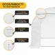 Теплица парник PlantBox (450х200х200 см, 9м2, армированная плёнка UV-4, оцинкованный металл) - изображение 4