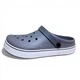 Чоловічі крокси Dago з EVA сірого кольору розмір 43 (27 см) - зображення 5