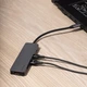 Type-C-Хаб Proove Iron Link 6 in 1 (2*USB3.0 + SD/TF + RJ45 + HDMI) silver - изображение 6