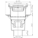 Дворовий трап Hutterer&Lechner HL616W/1 вертикальний з обтискним фланцем - зображення 3
