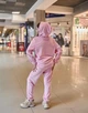 Костюм велюровый для девочки р.110 розовый - изображение 3
