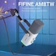 Микрофон Fifine AM8TW USB/XLR White (AM8TW) - изображение 4