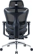 Офісне крісло Sihoo DORO C300L Mesh Black with footrest (DORO-C300L-A3-101-JT) - зображення 2