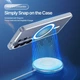Чехол Dux Ducis Clin Mag для Samsung Galaxy S26 Ultra Clear Case с MagSafe Прозрачный - изображение 4
