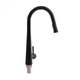 Смеситель для кухни Qtap Evicka с выдвижным изливом QTEVI9135103UB Black Matt - изображение 1
